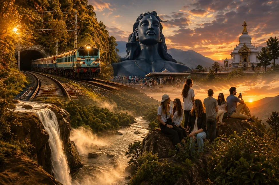 Western Ghats Wildlife, Coffee Trails and Train Journey Experience