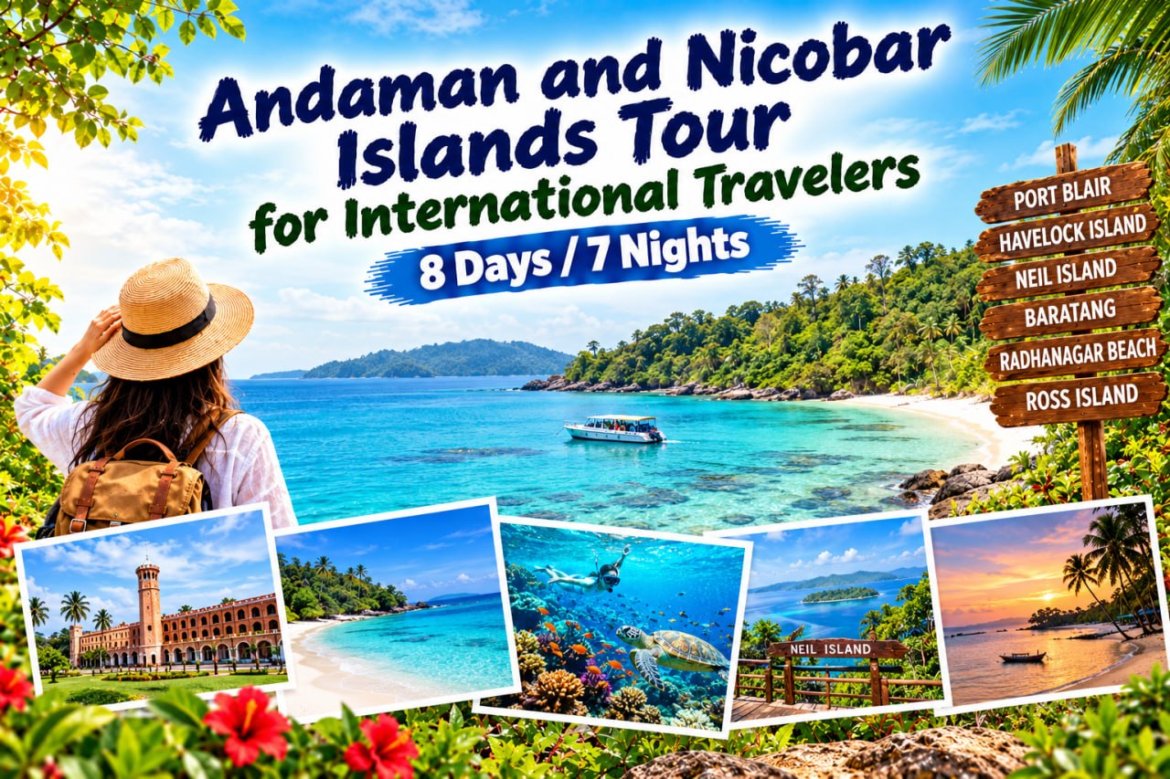 Andaman and Nicobar Islands Tour for International Travelers | 8 Days / 7 Nights