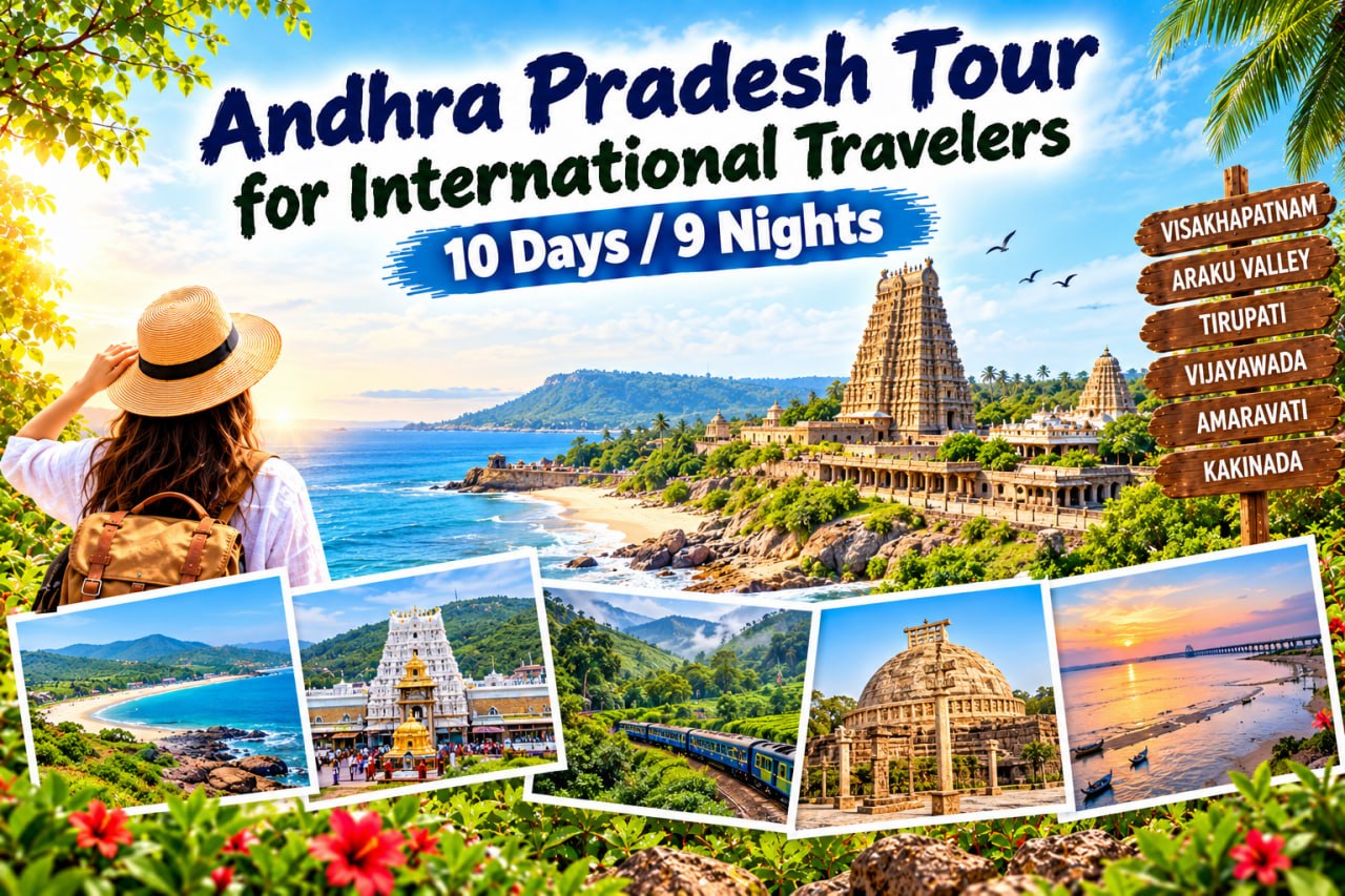 Andhra Pradesh Tour for International Travelers | 10 Days