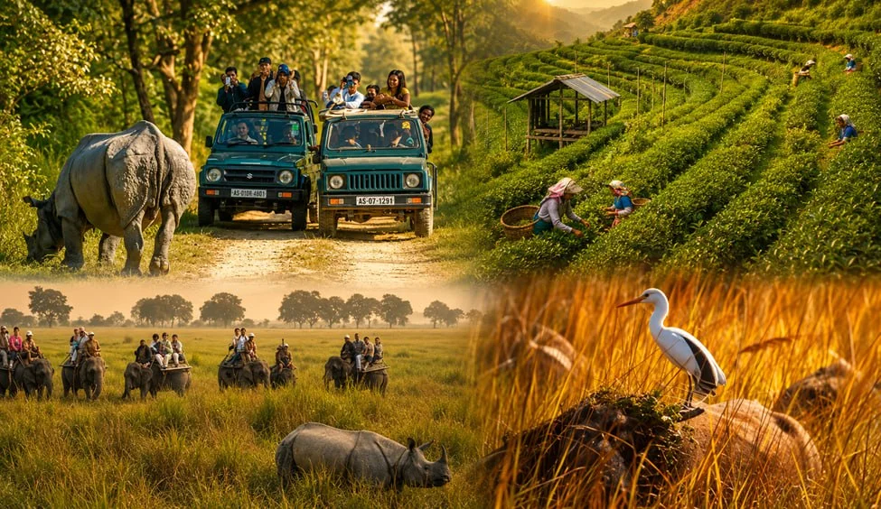 14 Days Assam Wildlife Tour Package | Jorhat to Guwahati