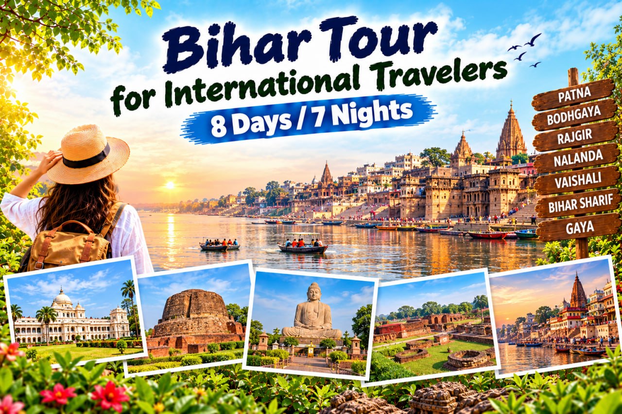 Bihar Tour for International Travelers | 8 Days / 7 Nights