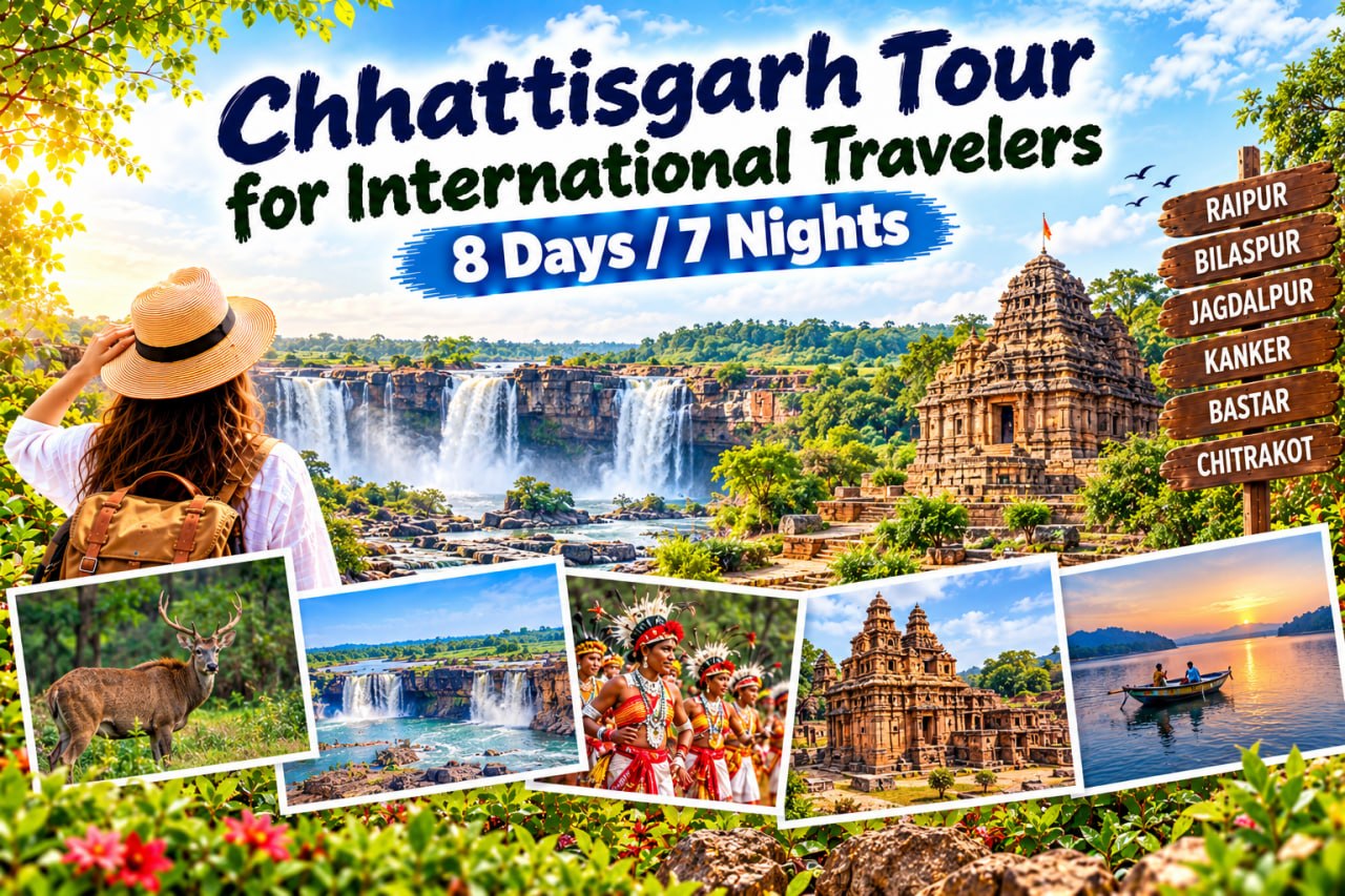 Chhattisgarh Tour for International Travelers | 8 Days
