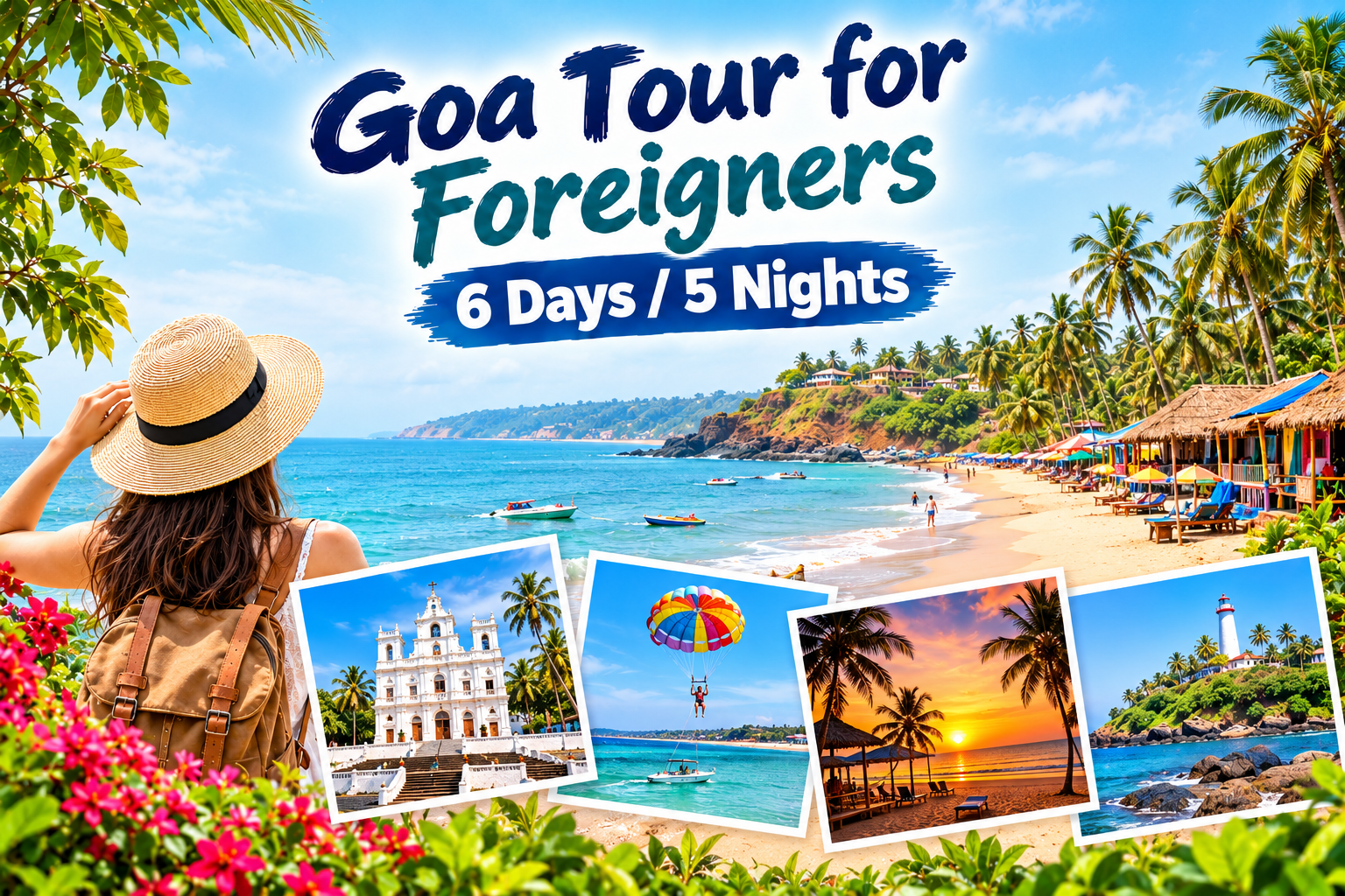 Goa Tour for Foreigners | 6 Days / 5 Nights