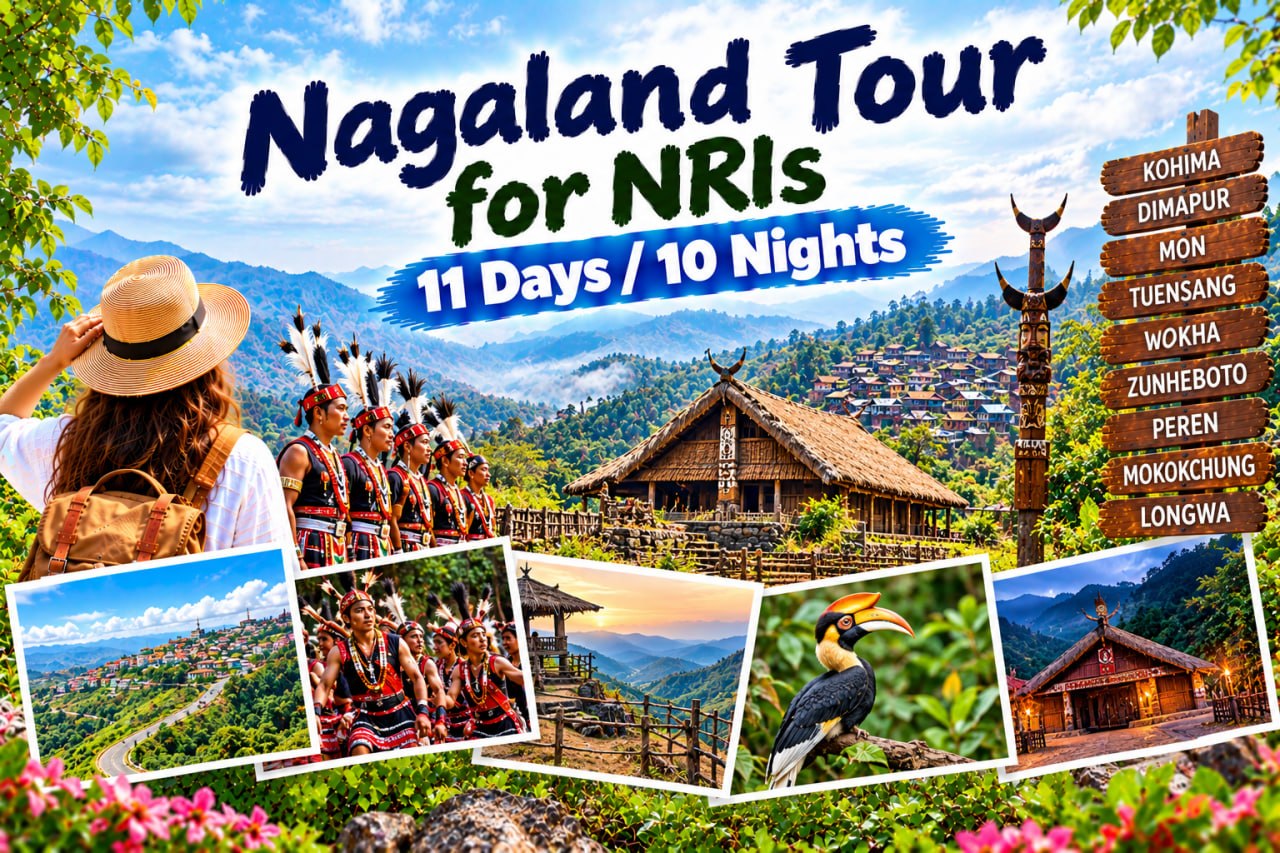 Nagaland Tour for NRIs | 11 Days Culture, Trekking &amp;amp;amp; Heritage