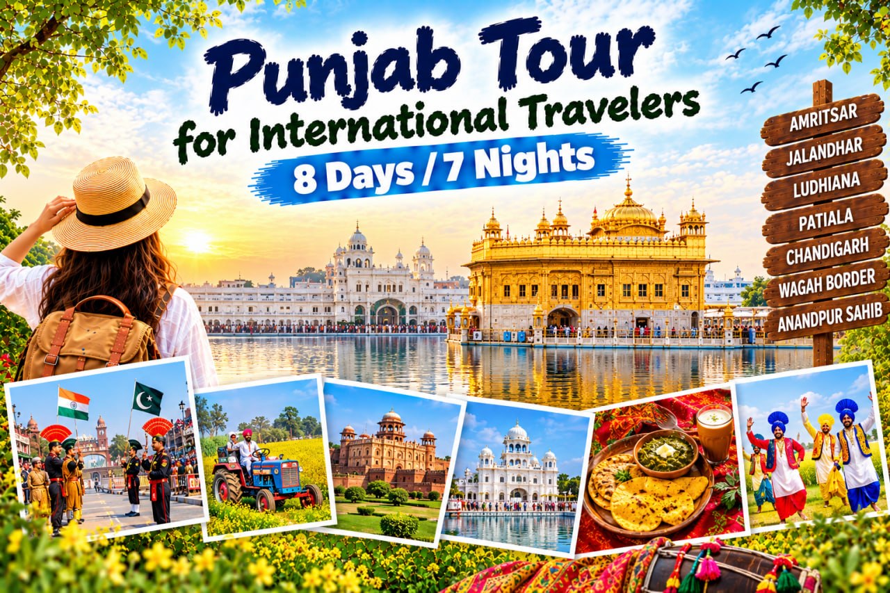 Punjab Tour for International Travelers | 8 Days / 7 Nights