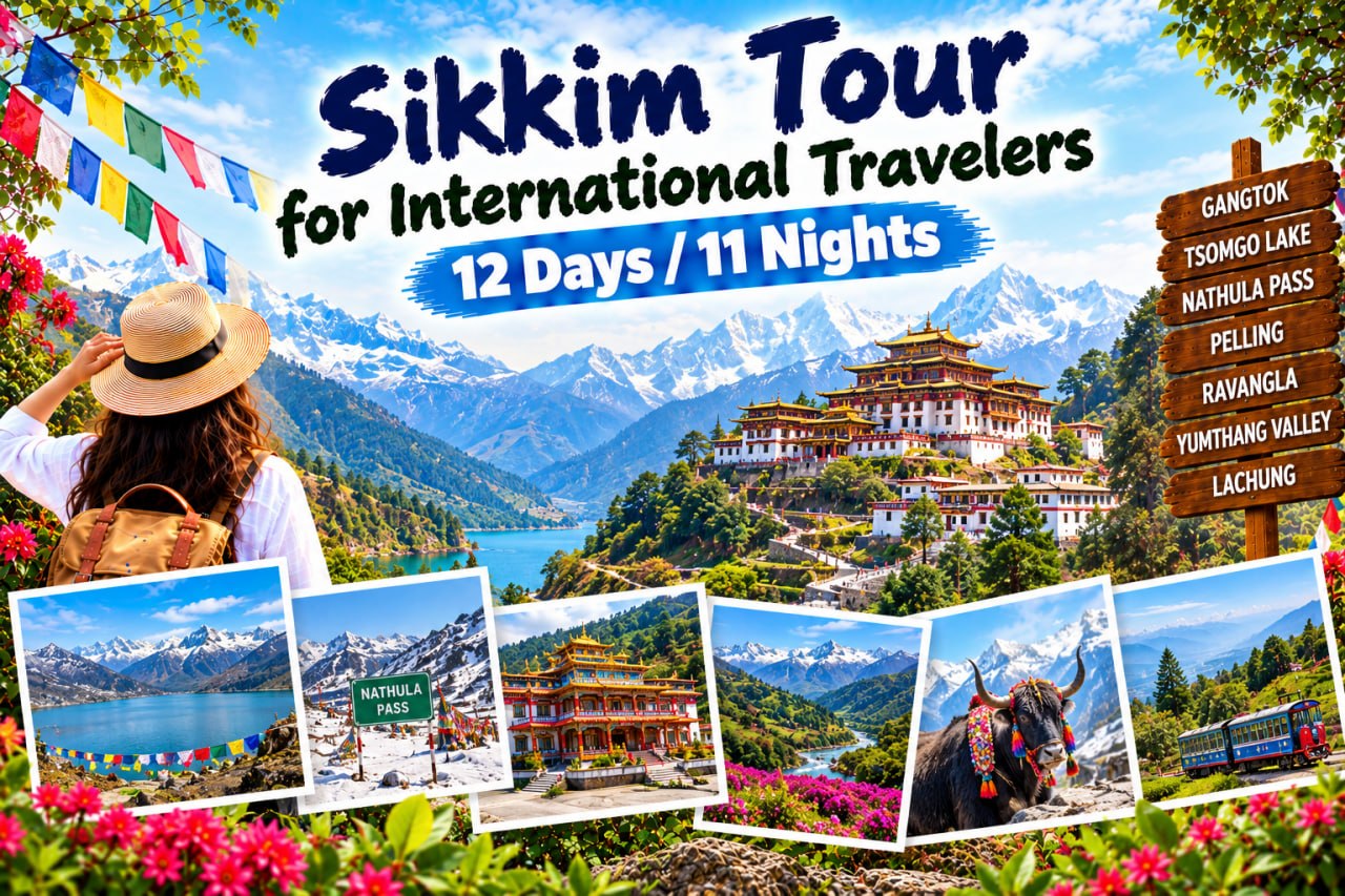 Sikkim Tour for International Travelers | 12 Days / 11 Nights