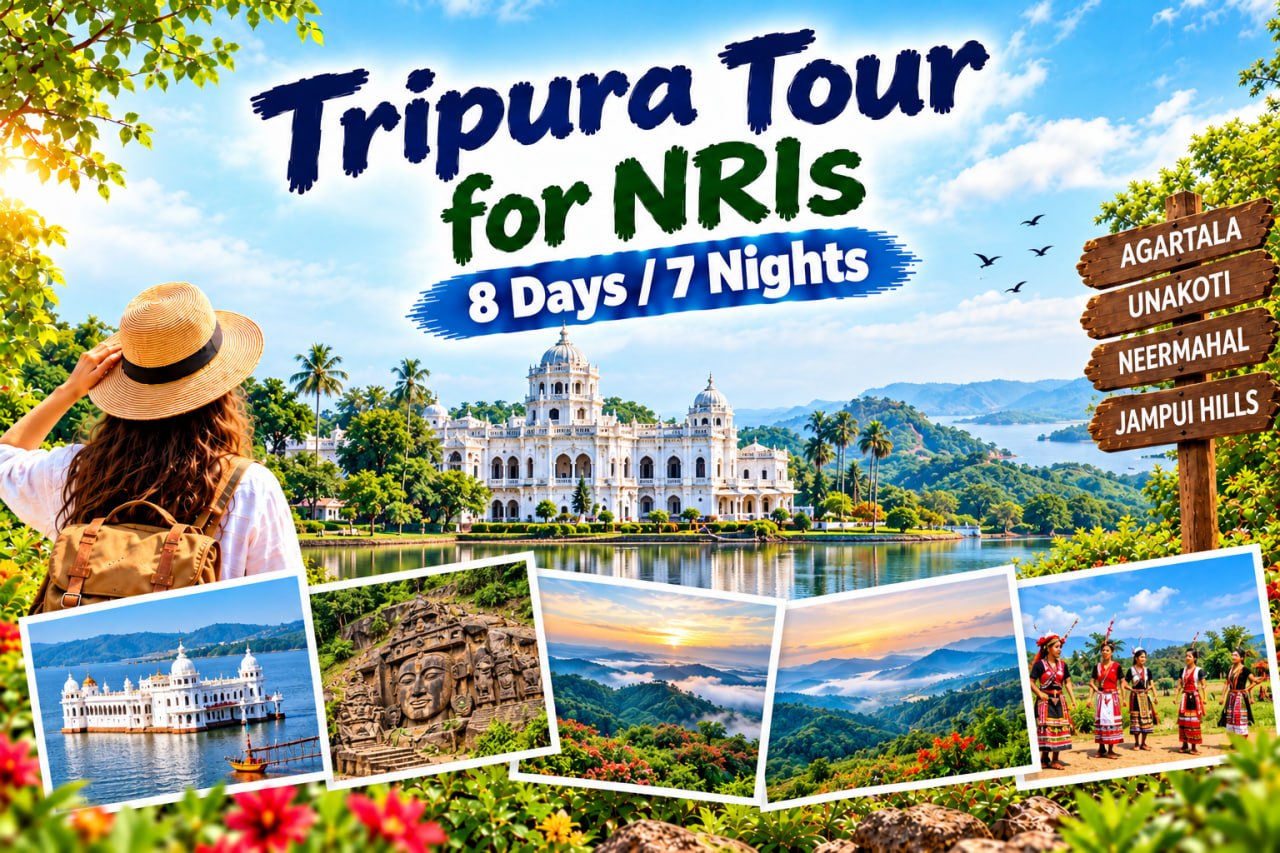 Tripura Tour for NRIs | 8 Days / 7 Nights