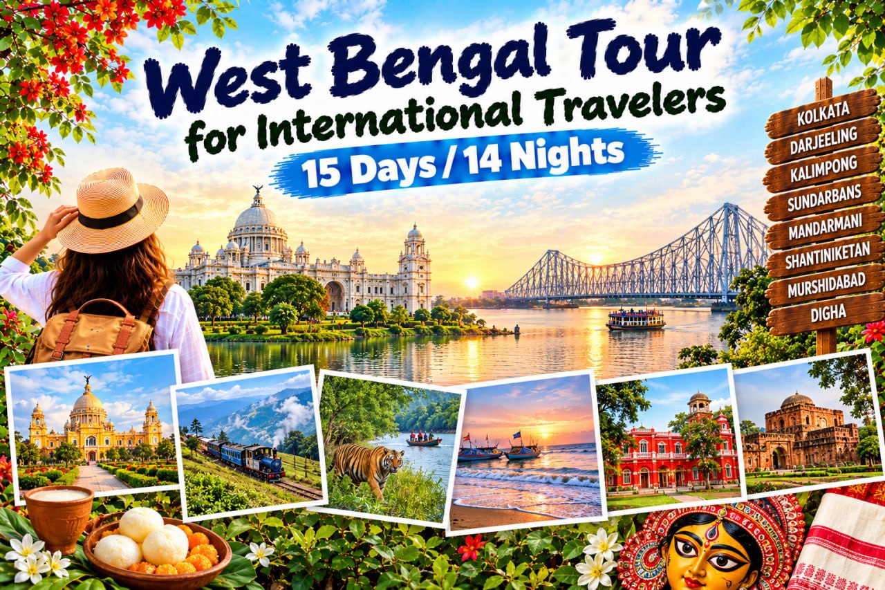 West Bengal Tour for International Travelers | 15 Days / 14 Nights