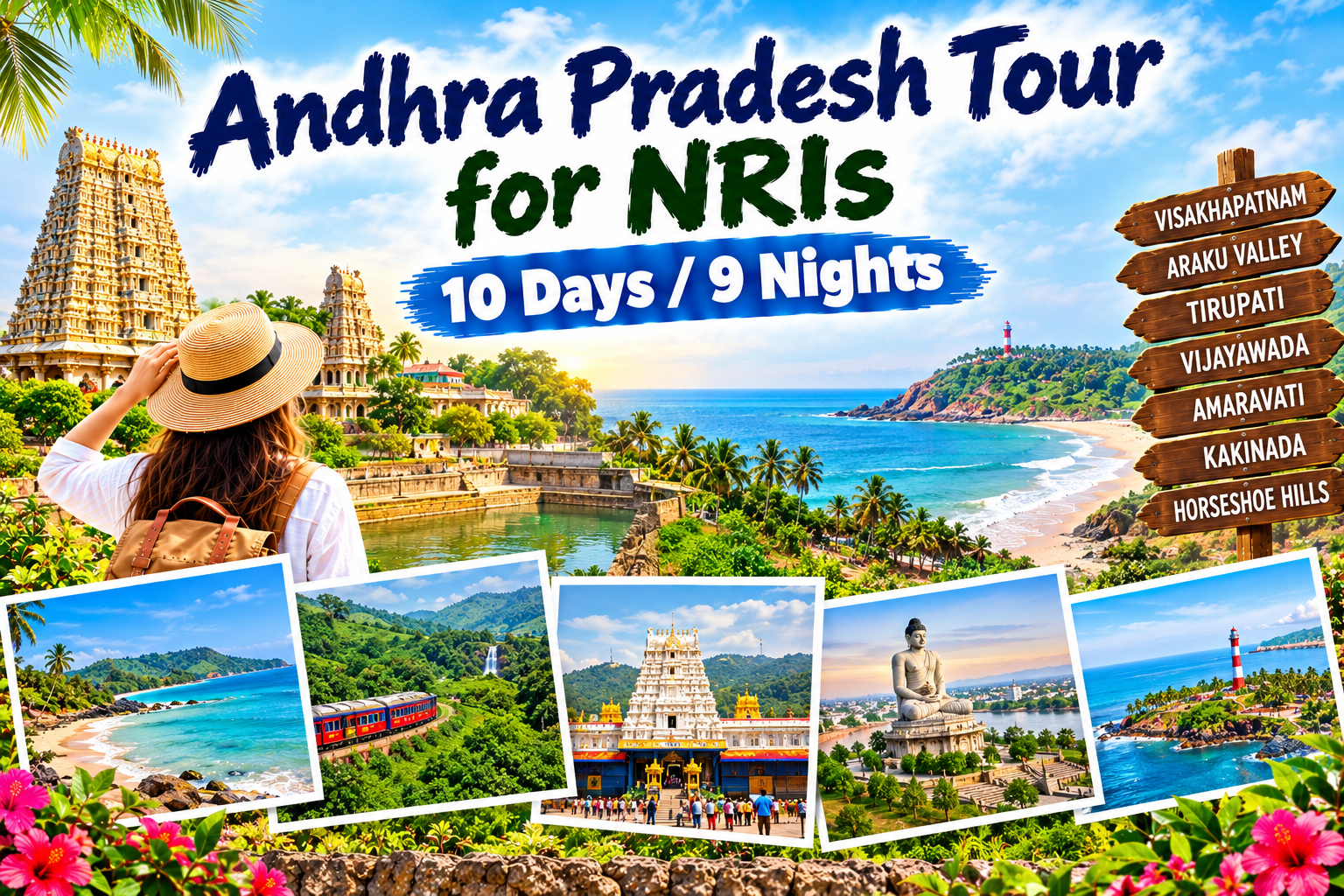 Andhra Pradesh Tour for NRIs | 10 Days / 9 Nights