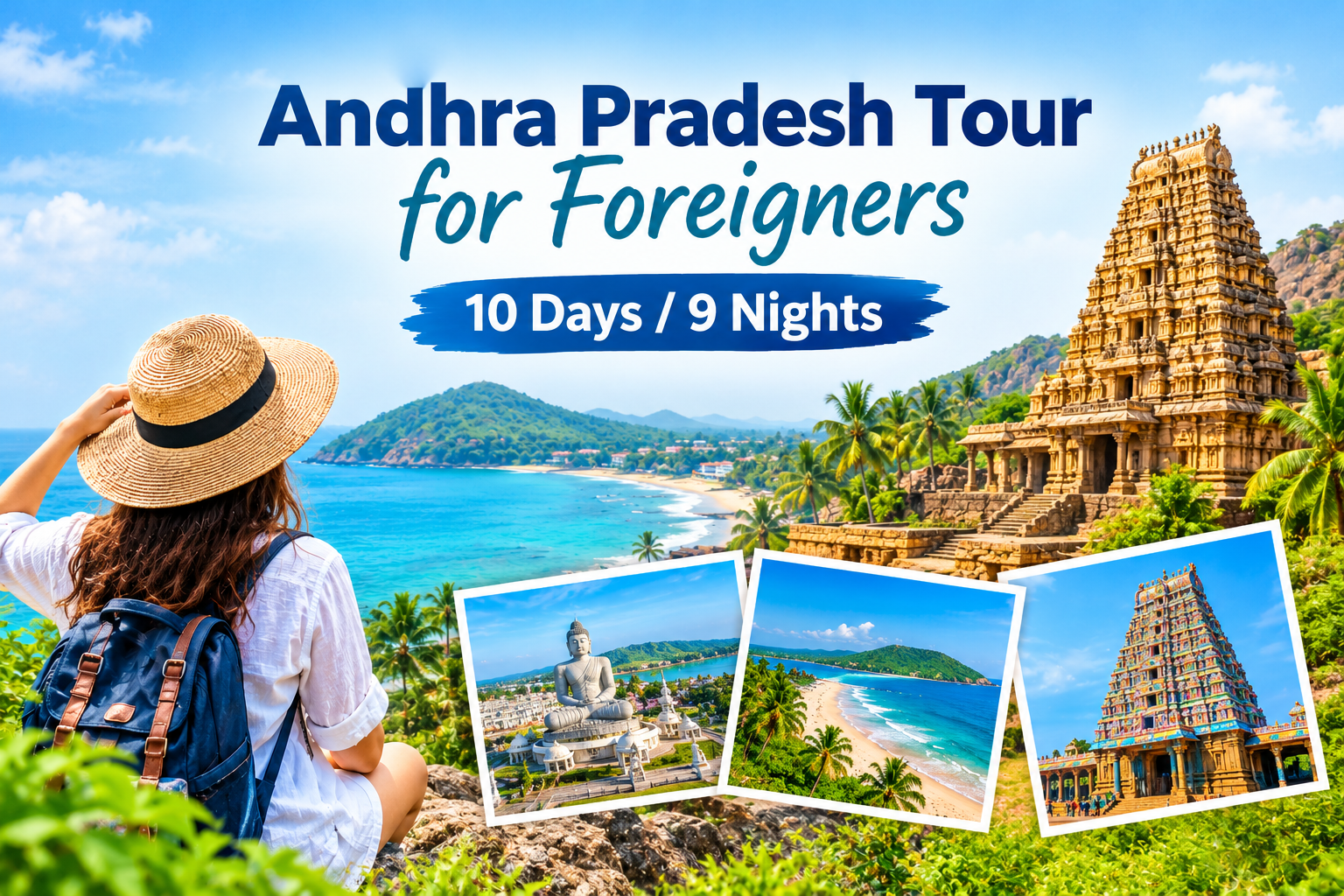 Andhra Pradesh Tour for Foreigners | 10 Days