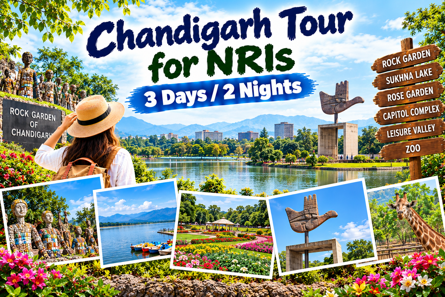 Chandigarh Tour for NRIs | 3 Days / 2 Nights