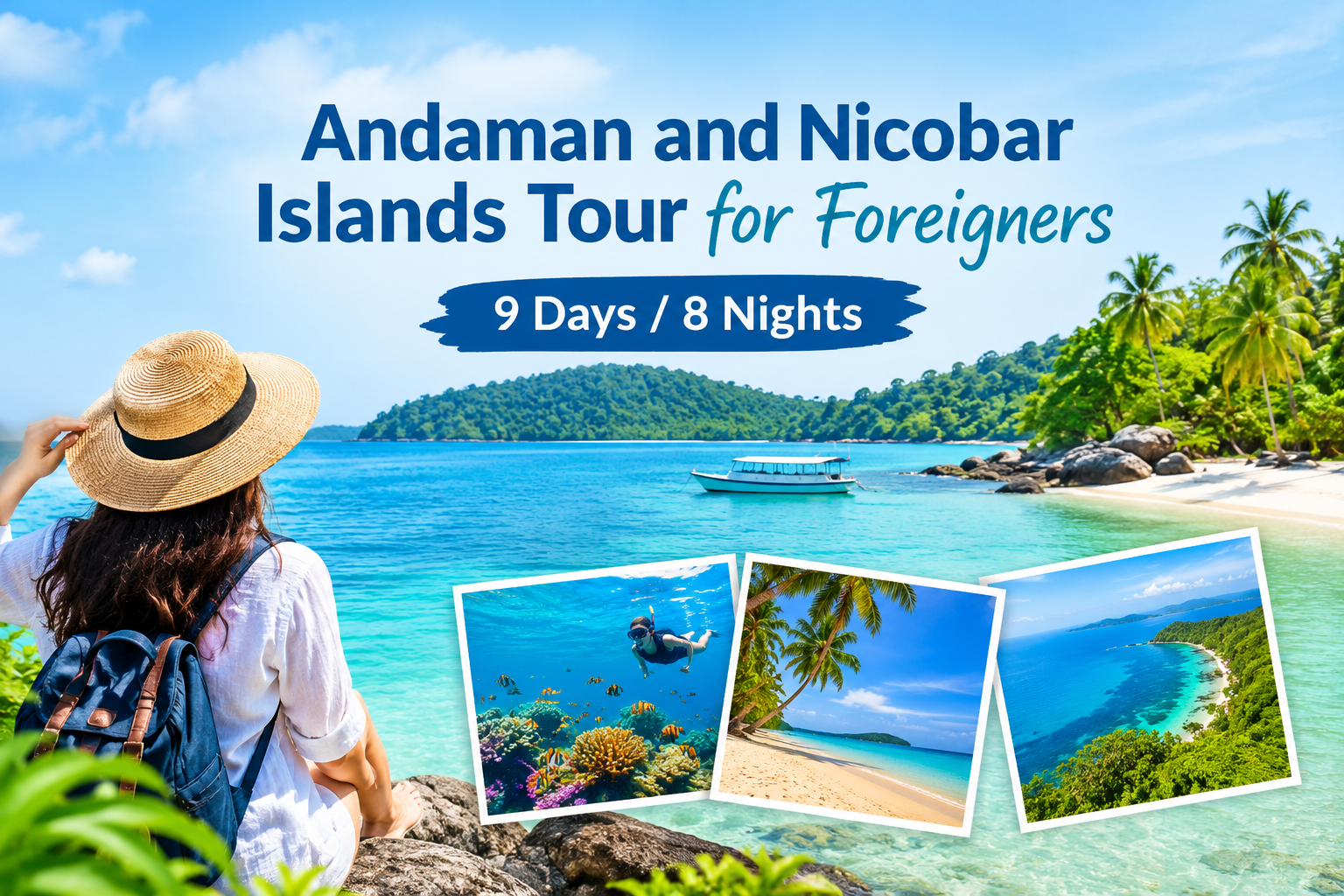 Andaman and Nicobar Islands Tour for Foreigners | 9 Days