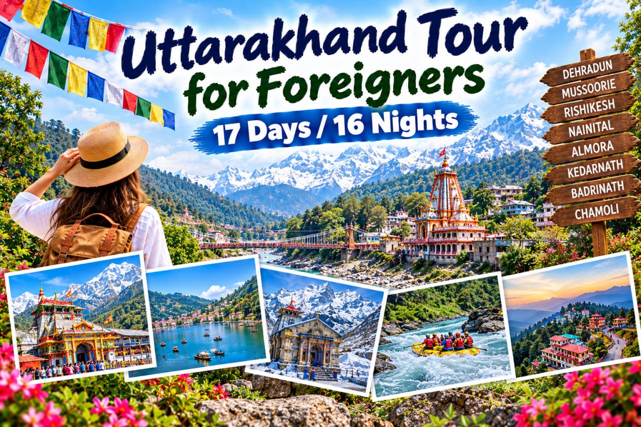 Uttarakhand Tour for Foreigners | 17 Days / 16 Nights